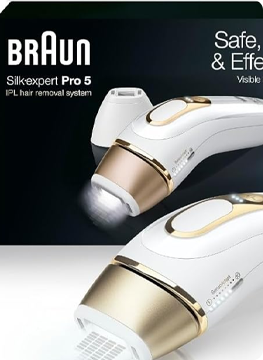 Braun IPL at Home Laser Hair Removal for Women and Men